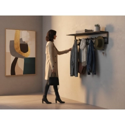 Wieszak ścienny metalowy Rozmiary Kolory WM-5